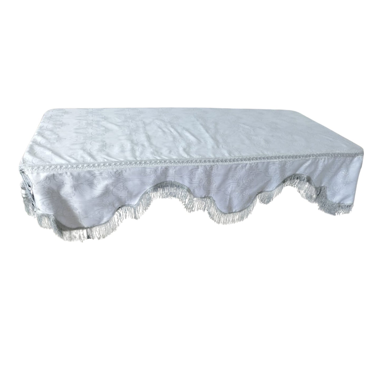 Palio Procesional Brocado Plateado