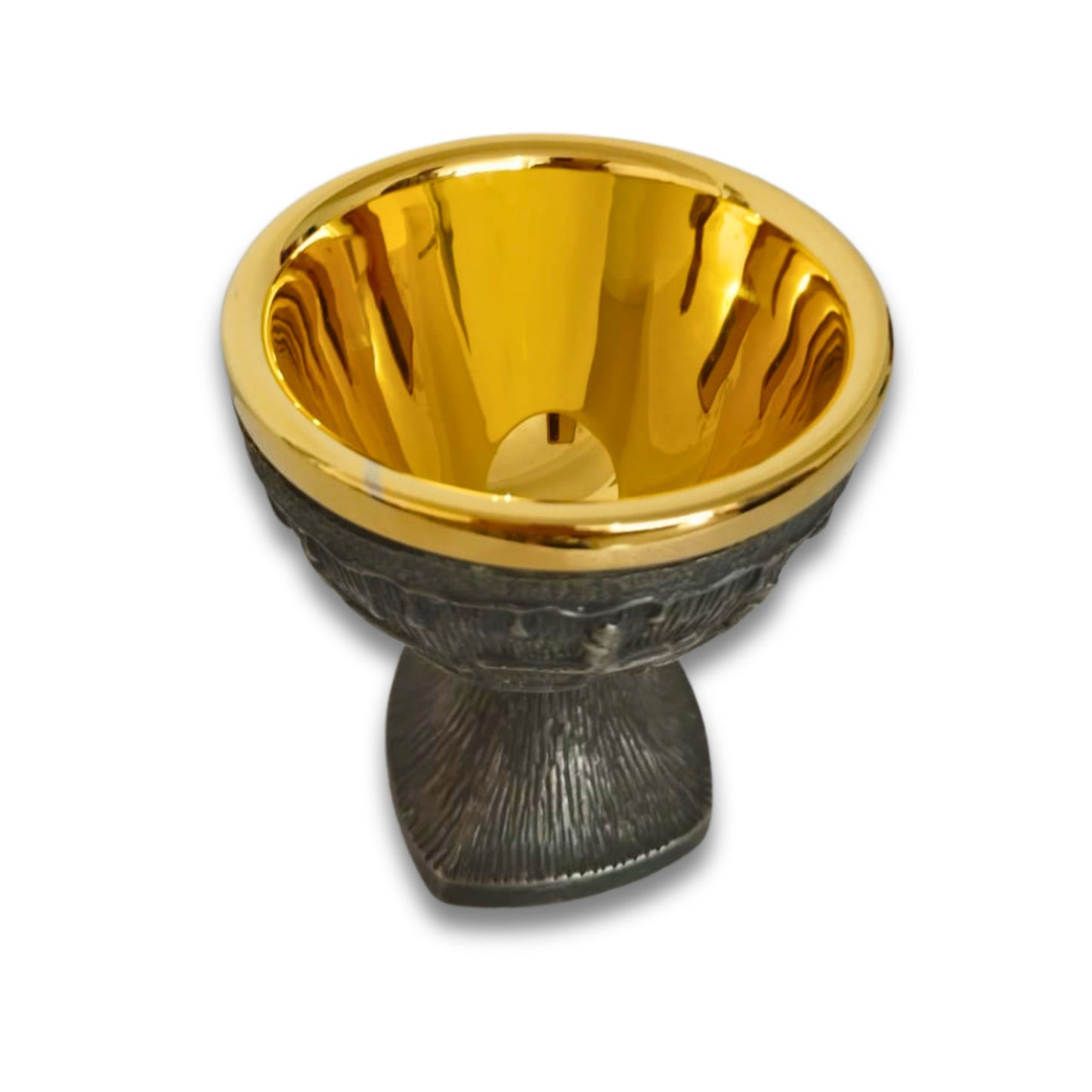Cáliz Religioso Modelo Omega (Oxidado + Cruz)