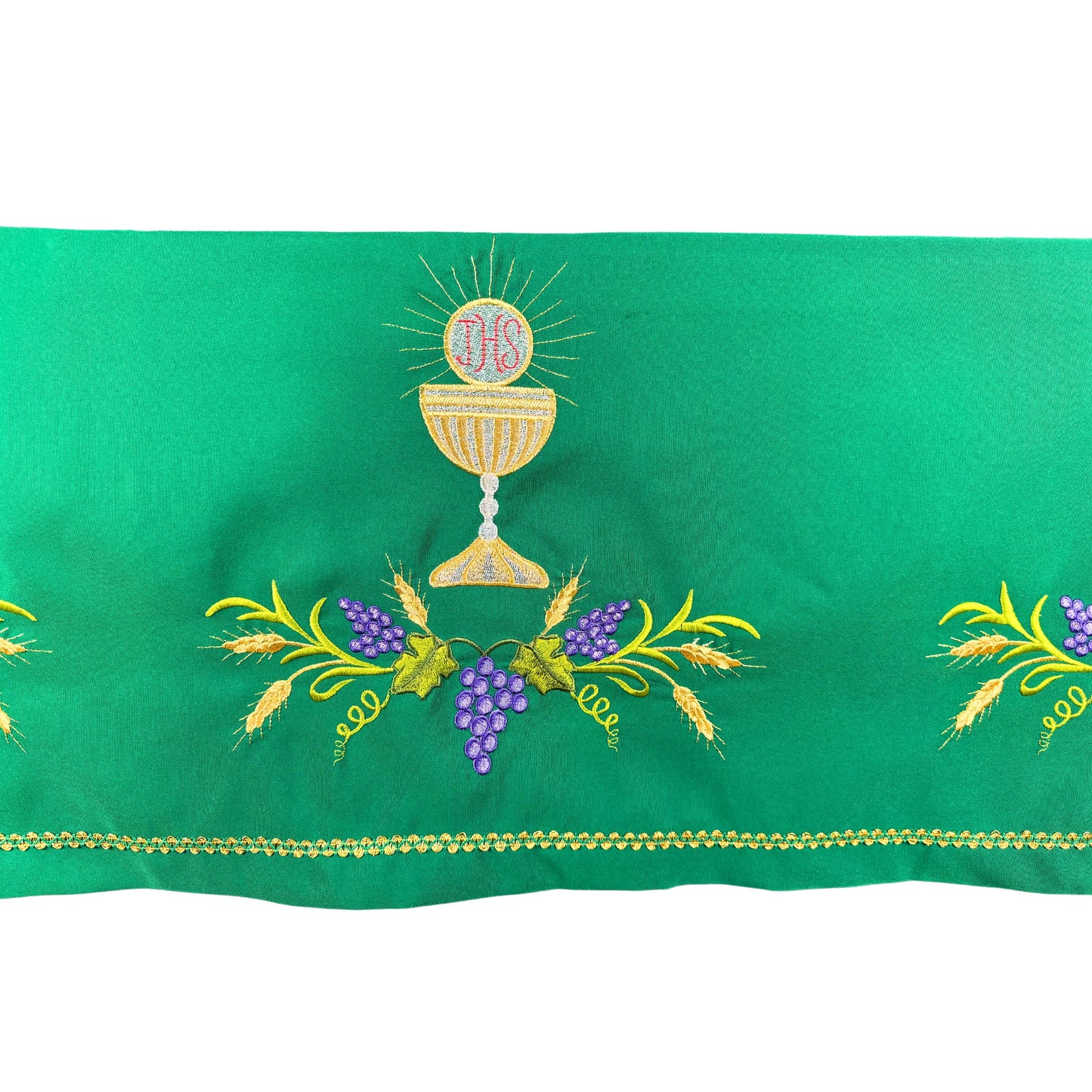 mantel para altar verde